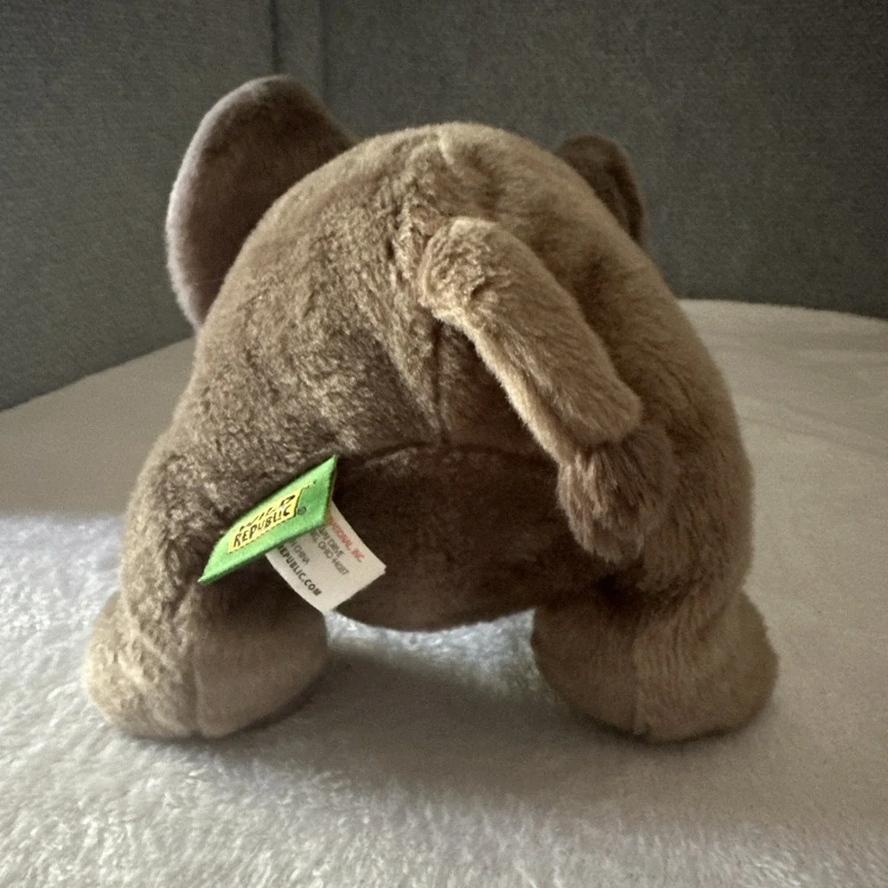 Wild Republic Elephant Plush Stuffed Animal Toy Gray Soft Floppy